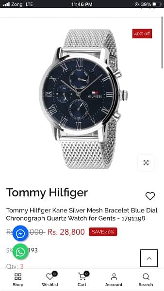 Tommy Hilfiger men watch model 1791398 1
