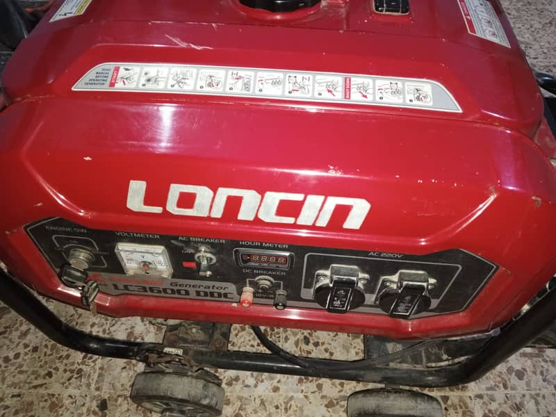Urgent Sale LONCIN Generator Vip Condition 1