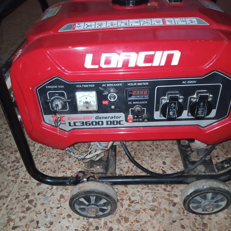 Urgent Sale LONCIN Generator Vip Condition 2