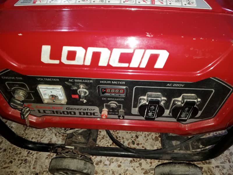 Urgent Sale LONCIN Generator Vip Condition 4