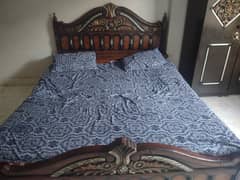 king size bed and dressing with matress 0
