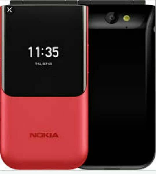 Nokia 2720flip pta prove dual sim 1 year warrenty box pack 3