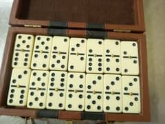 Imported Case Dominos Game set 28 pieces 0