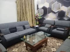 9 seater sofa 1 table north nazimabad contact only olx