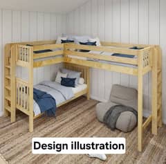triplet bunk bed