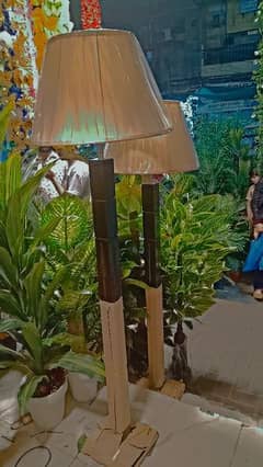 beautiful wooden lamps