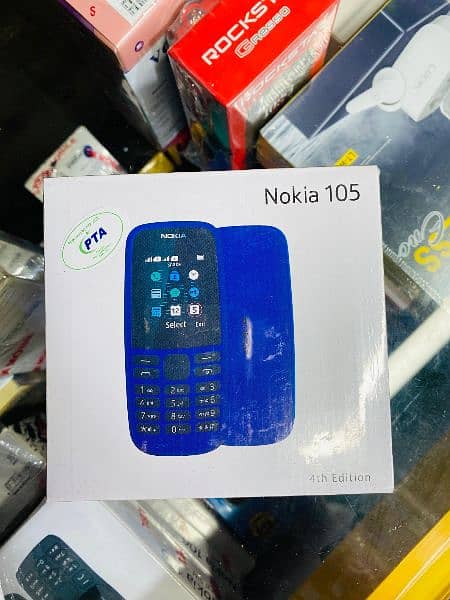 Nokia 105 New Box Pack Dual Sim Pta Approved Original 1