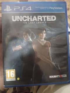Uncharted Lost legacy condition in used 0