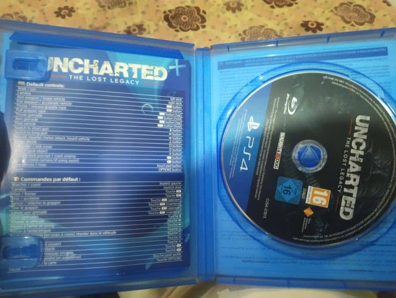 Uncharted Lost legacy condition in used 1