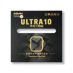 Ultra 10 with 10 straps & silicon case free