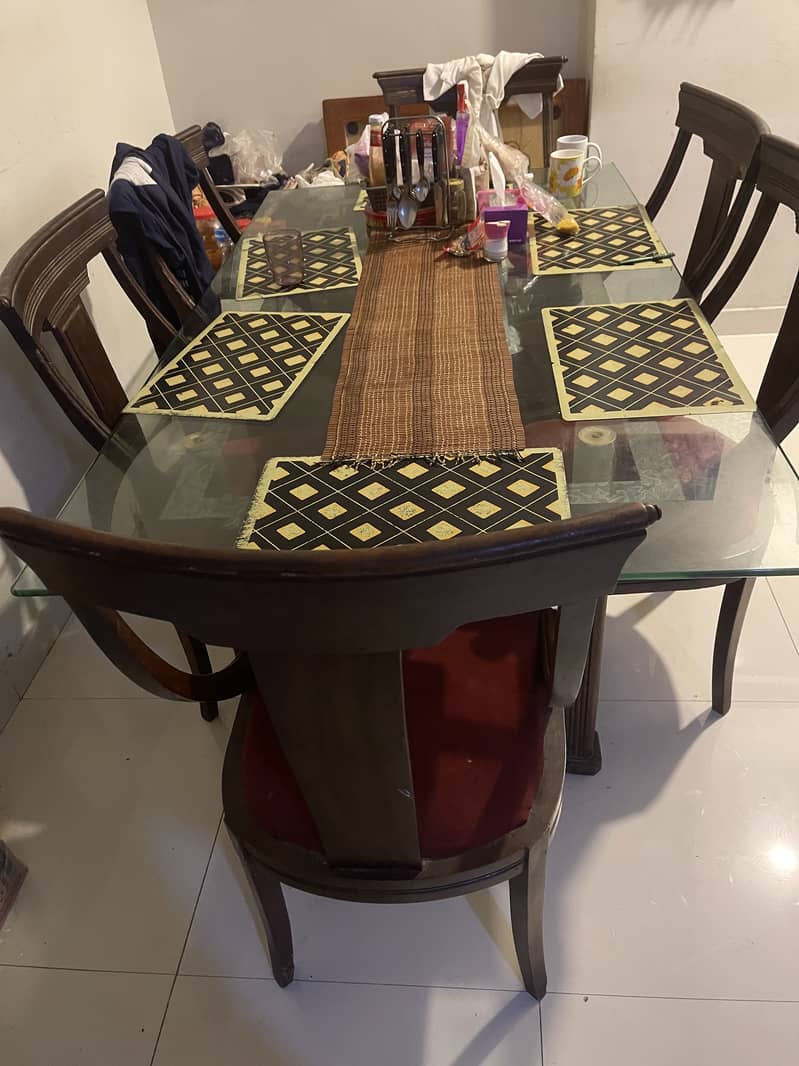 6 seater dining table 0