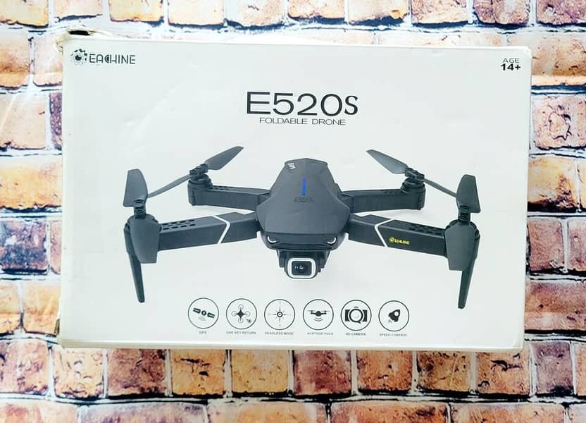 Eachine E520S GPS WIFI FPV Foldable RC Drone Quadcopter with 4K/1080P 0