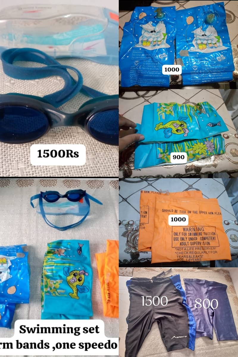 Swimming set ,including goggles and costume 0
