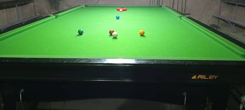 2 Snooker Tables , Cues, chalks complete accessories 2