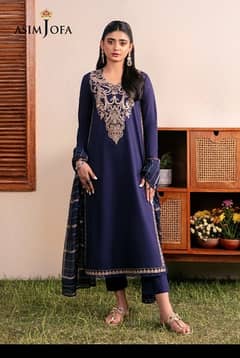 Asim Jofa stitched dress ( 2 pc)