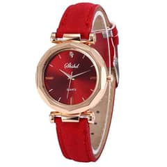 Imported Women Rhinestones Quartz Soft Wrist Watch (10 Beautifull Colo