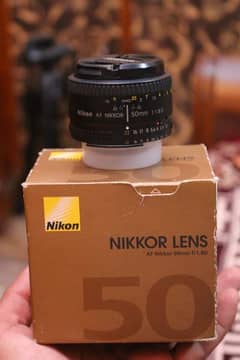 Nikon 50mm 1.8D Brand new condition 10/10+++