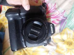 Canon 6D With 50mm Lens & Body Grip