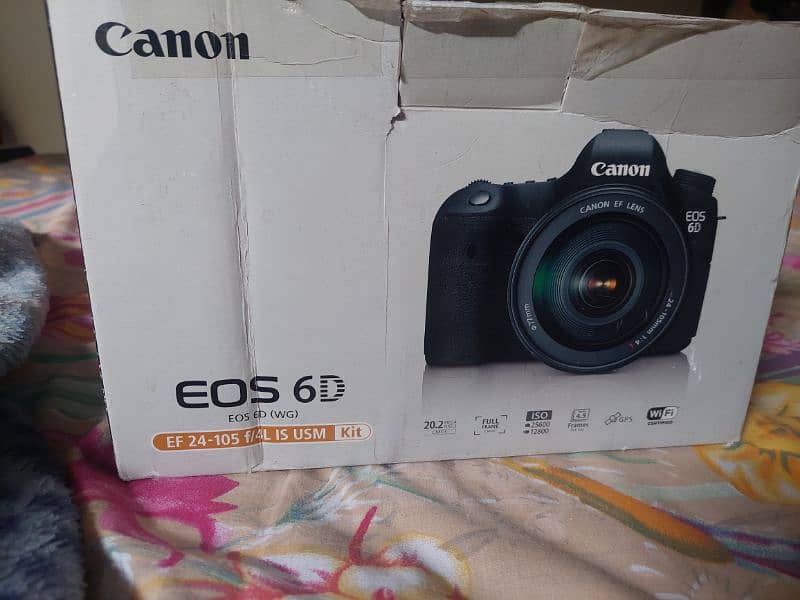Canon 6D With 50mm Lens & Body Grip 5
