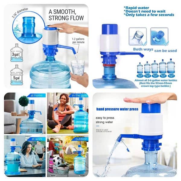 House Home water bottle pump juicer blender mixer hand Beater machine 0