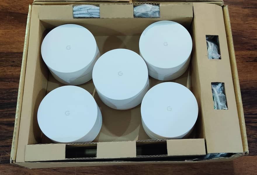 Google WiFi Mesh Router System NLS-1304AC1200 Pack of 3(Used)Mesh WIFI 13