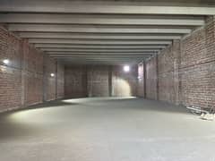 500 meter fron ring road 2.4 kanal warehouse available for rent