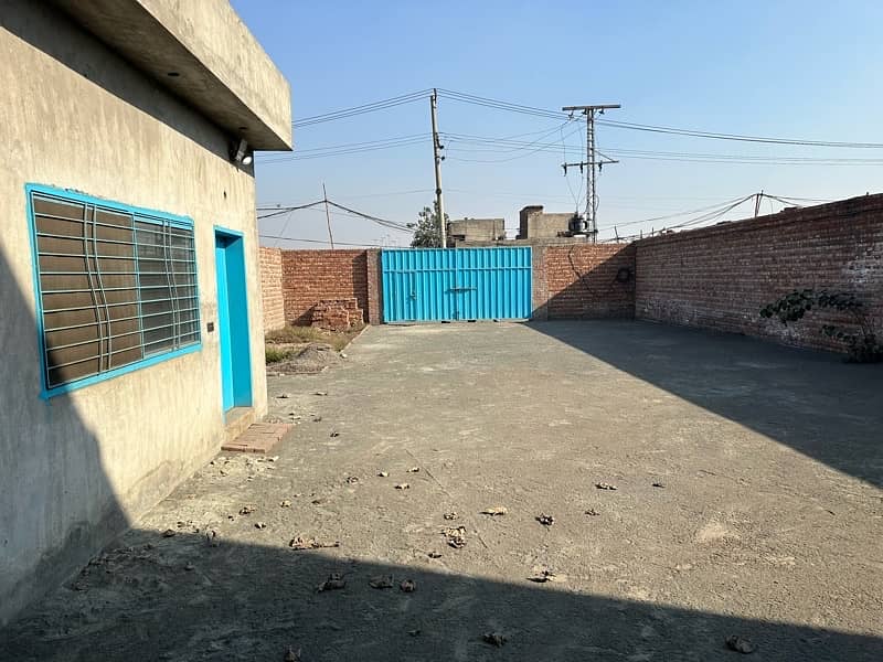 500 meter fron ring road 2.4 kanal warehouse available for rent 3