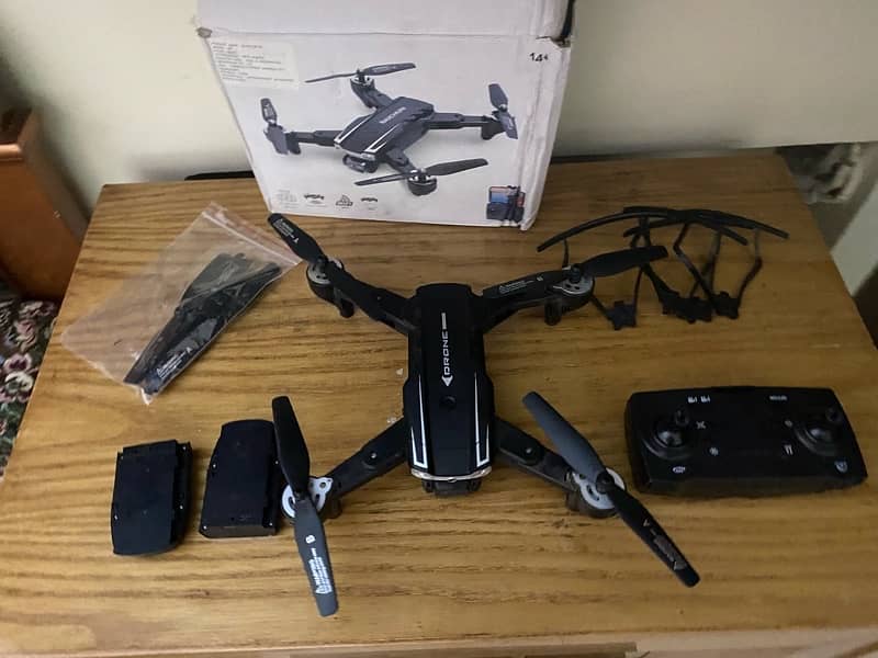 Baichun Drone boxpack dual cam with 2 batteries 5