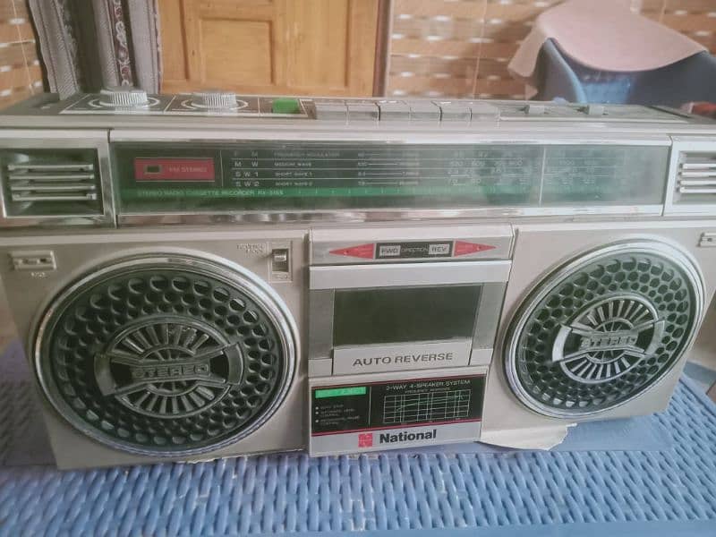 old radio+tape original condition 0