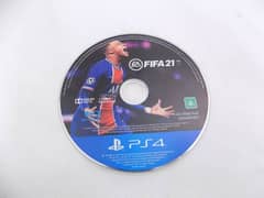 fifa 21 only disc used ps4