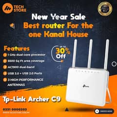 Tplink/Archer/C9/AC1900/Dual Band/Wifi/Router (Branded Used