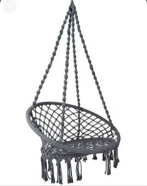 New Swing Chair Jhoola, Single & Double, Macrame Jhula, Hanging, COD 14