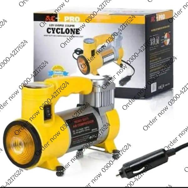 12 Volt Portable Electric bike car Air Pump Car Air Compressor 0