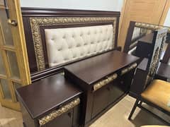 Elegant Double bed set 2 months used