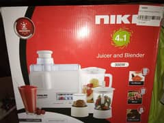 nikai 4 in 1 juicer and blender