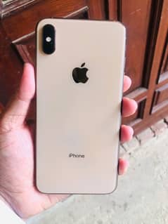 iphone xsmax  dual PTA approved gold colour 64gb