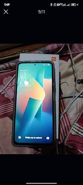 redmi note 10 pro 8gb 128 with box chargr pta approve 10by9.5 condtion 2