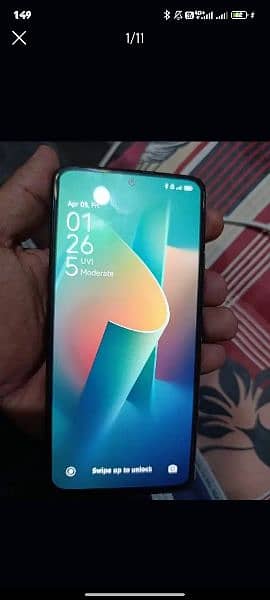 redmi note 10 pro 8gb 128 with box chargr pta approve 10by9.5 condtion 9