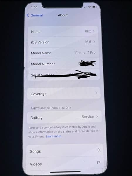 iPhone 11pro 256gb pta approved dual sim 2