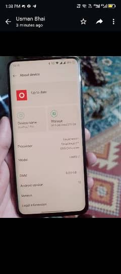 one plus 7 pro 8 g / 256 gb 10/10 condition