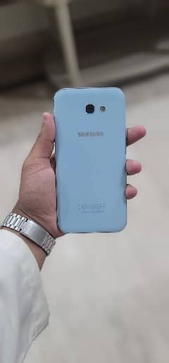 Samsung A7 2017 Blue Mist Colour 3/32 Condition 8.5/10 0