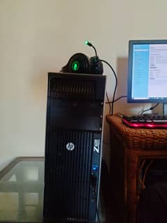 HP z620 xeon 2670 v2 8 core workstation + Gaming PC with MSI rx 580