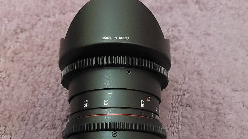 Rokinon 14mm/T3.1 Manual E-mount full frame lens 2