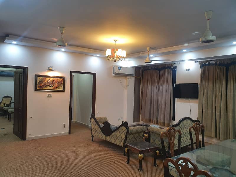 2 Bedrooms Fully Furnished Corner With View Available For Rent Located In VIP Area 5