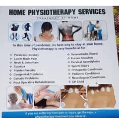 Home physiotherapist female Available