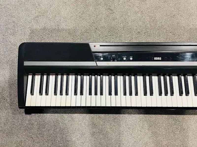 Korg sp -170 s digital piano weighted hammer keysYamahap-80 keyboard 1