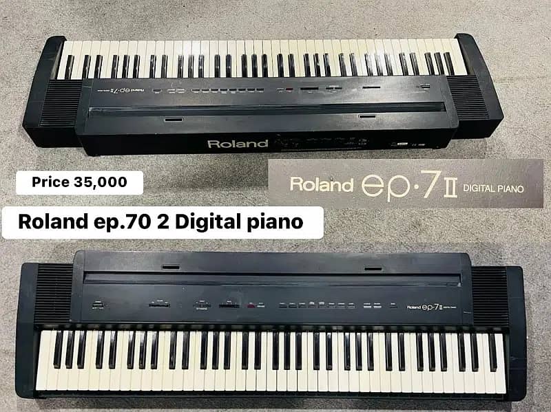 Korg sp -170 s digital piano weighted hammer keysYamahap-80 keyboard 12