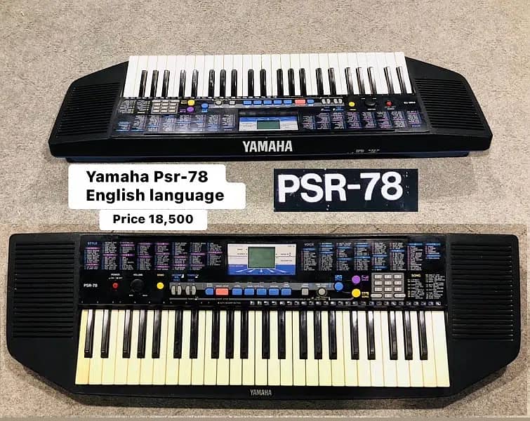 Korg sp -170 s digital piano weighted hammer keysYamahap-80 keyboard 16