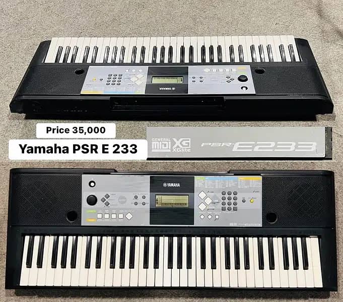 Korg sp -170 s digital piano weighted hammer keysYamahap-80 keyboard 18