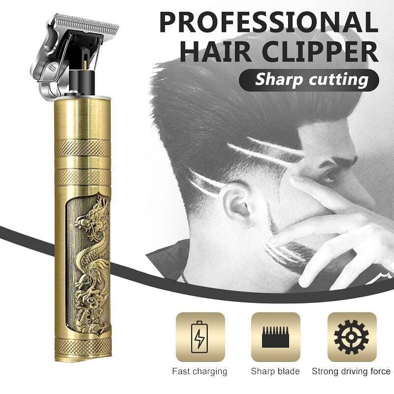 (Free Delivery) Dragon Style Hair Clipper And Shaver 2